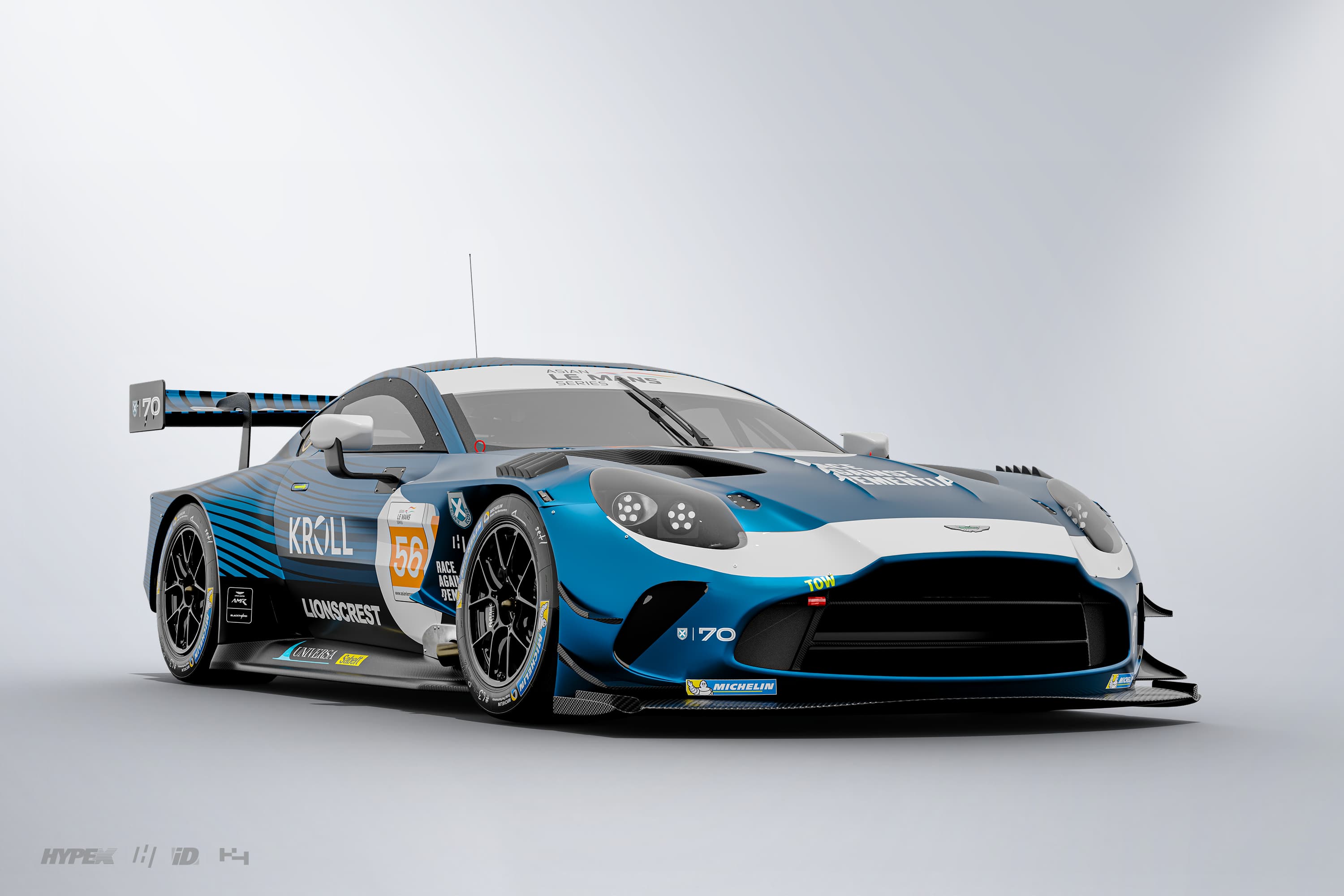 Blackthorn Racing Ecurie Ecosse Asian Le Mans Livery